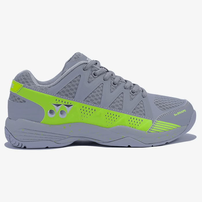 YONEX Skill Badminton Shoes (Space Grey/ Neon Volt) 3