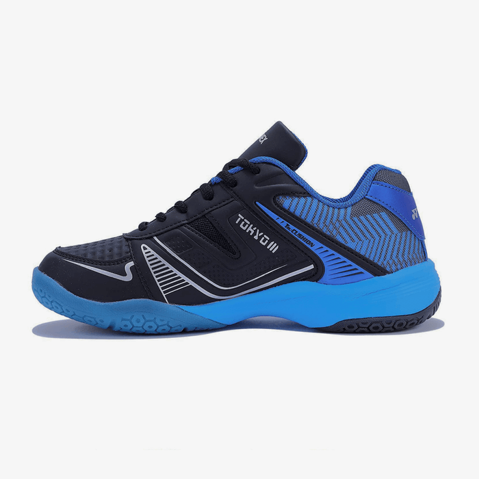 YONEX Tokyo 3 Badminton Shoes for Men (Black/Blue) 2