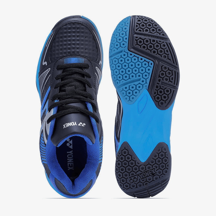 YONEX Tokyo 3 Badminton Shoes for Men (Black/Blue) 4