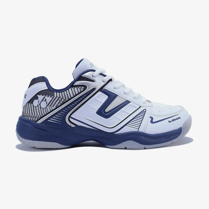 YONEX Tokyo 3 Badminton Shoes for Men (White/Navy Blue) 2