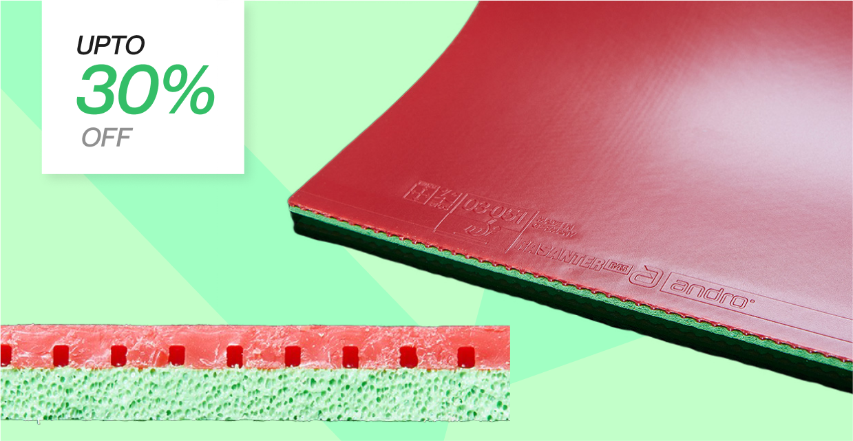 Andro Table Tennis Rubbers