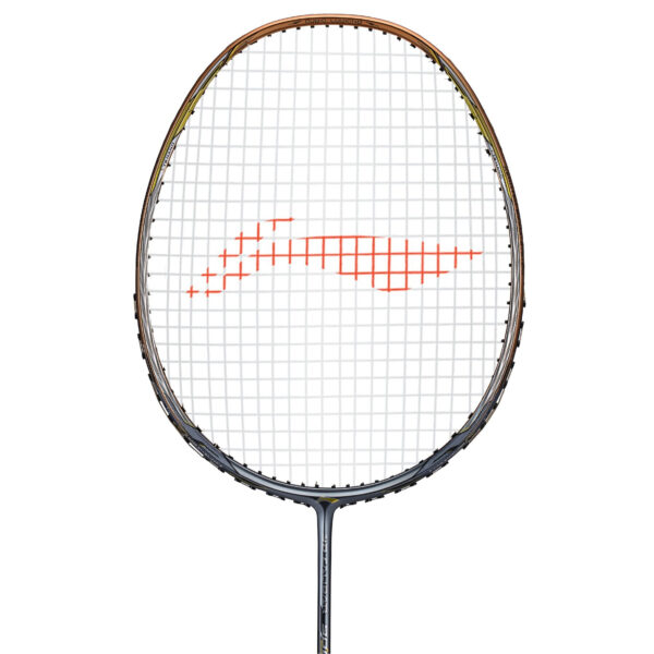 li ning 3d calibar 900 grey/gold badminton racket unstrung