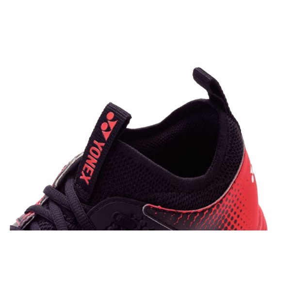 yonex shb eclipsion z2 badminton shoes red/black