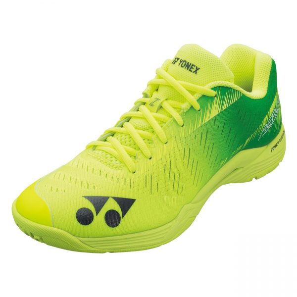 yonex aerus z bright yellow badminton shoes