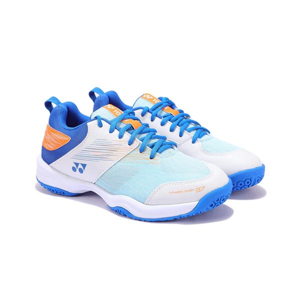 YONEX POWER CUSHION 37 (White/Blue) Badminton Shoes