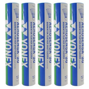 Buy Yonex Aerosensa 30 AS30 (Pack of 5) Badminton Shuttlecock at lowest price