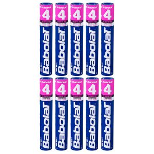 Buy Babolat 4 (Speed 76) Badminton Feather Shuttlecock (Pack of 10) @lowest price
