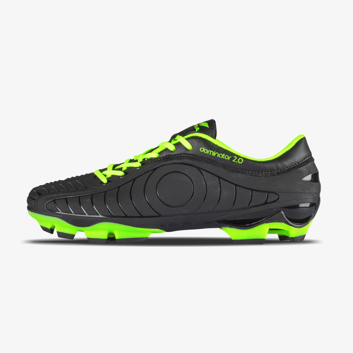 Nivia football shoes (black and green) - Sports Equipment - 1728919438