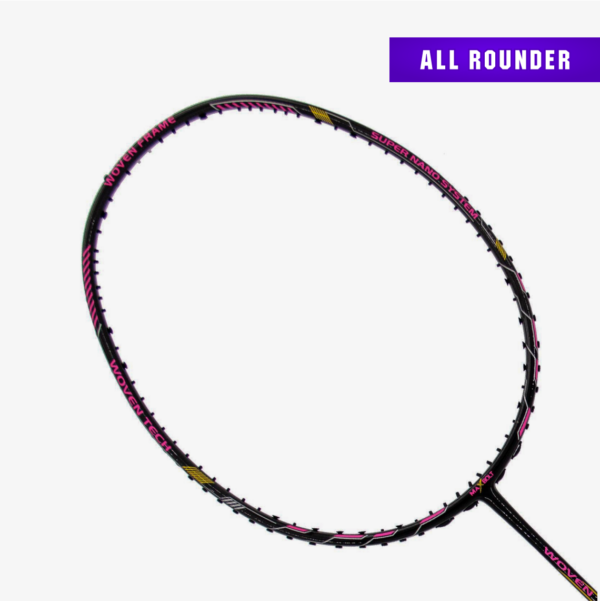 Maxbolt Woven Tech 60 Badminton Racket (Pink)