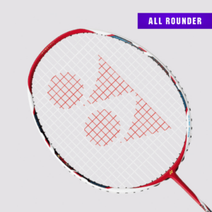 red black and white colour combination of Yonex Arcsaber 11 Badminton Racket head