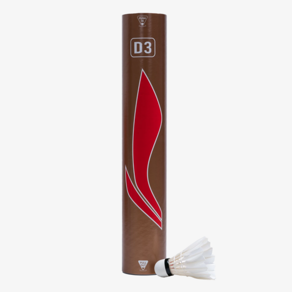 Maroon coloure Can of Li-Ning feather shuttlecock