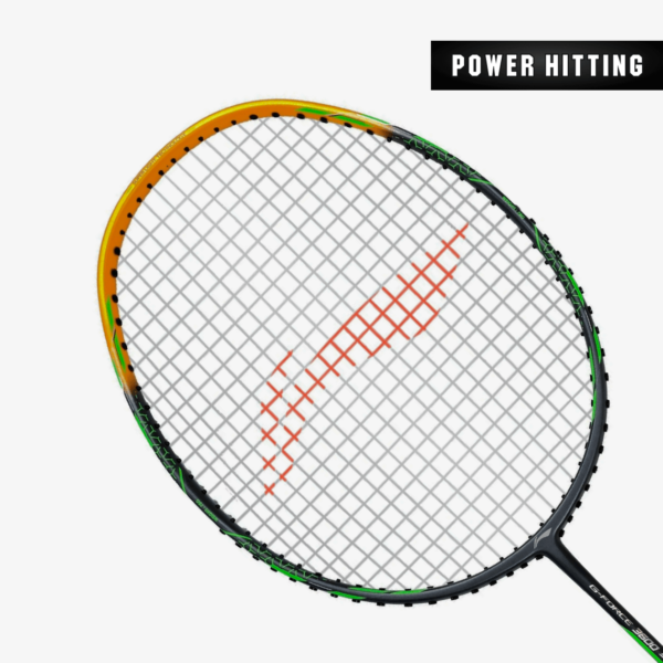 Li-Ning GForce 3600 Superlite Badminton Racket (Dark Grey/Gold)