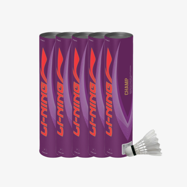 Li-Ning Champ Speed 76 Feather Shuttlecock (Pack of 5)