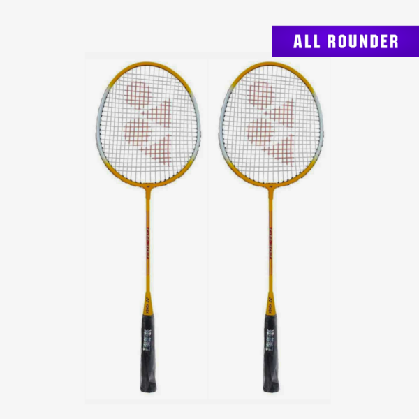 YONEX GR303 Yellow Badminton Racket (Set of 2)