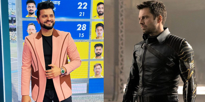 IPL X Avengers Suresh Raina as Bucky Barnes aka Winter Soldier