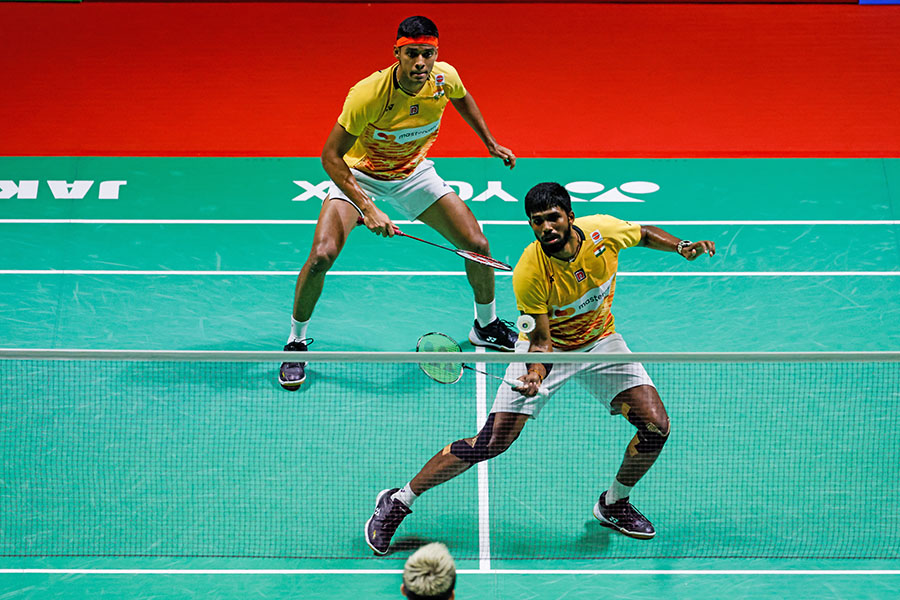Satwiksairaj Rankireddy and Chirag Shetty in Indonesia Open