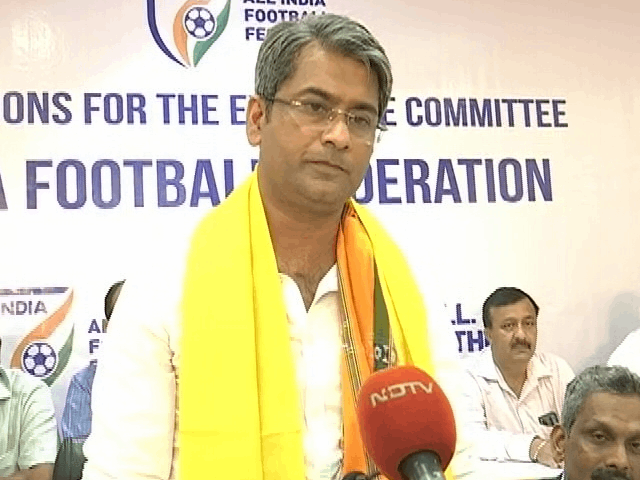 AIFF President Chaubey Denies Allegations, Accuses Bhattacharjee of Malicious Intent