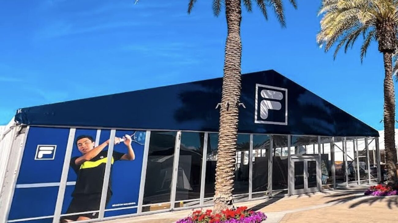 Fila Unveils New Gear and Expands Presence at BNP Paribas Open