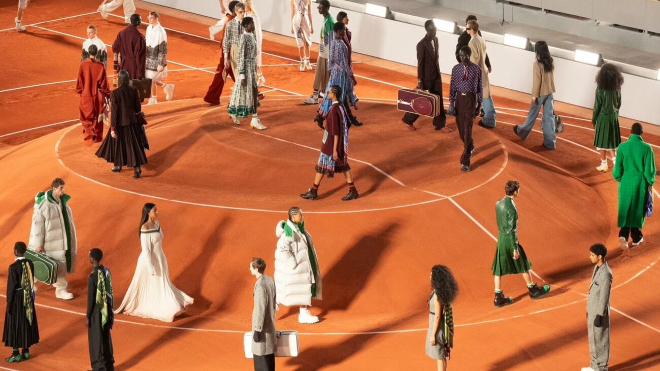 Lacoste Returns to Paris Fashion Week with Tennis-Inspired Extravaganza