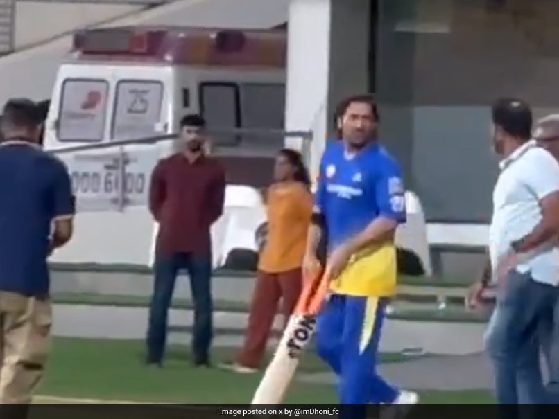 MS Dhoni Returns to CSK Training Camp, Hints at Final IPL Season