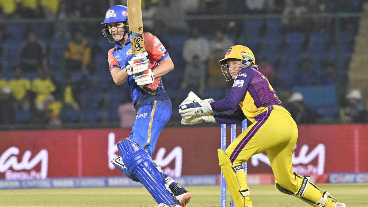 Mumbai Indians Post Competitive Total Despite Early Jitters in WPL Match