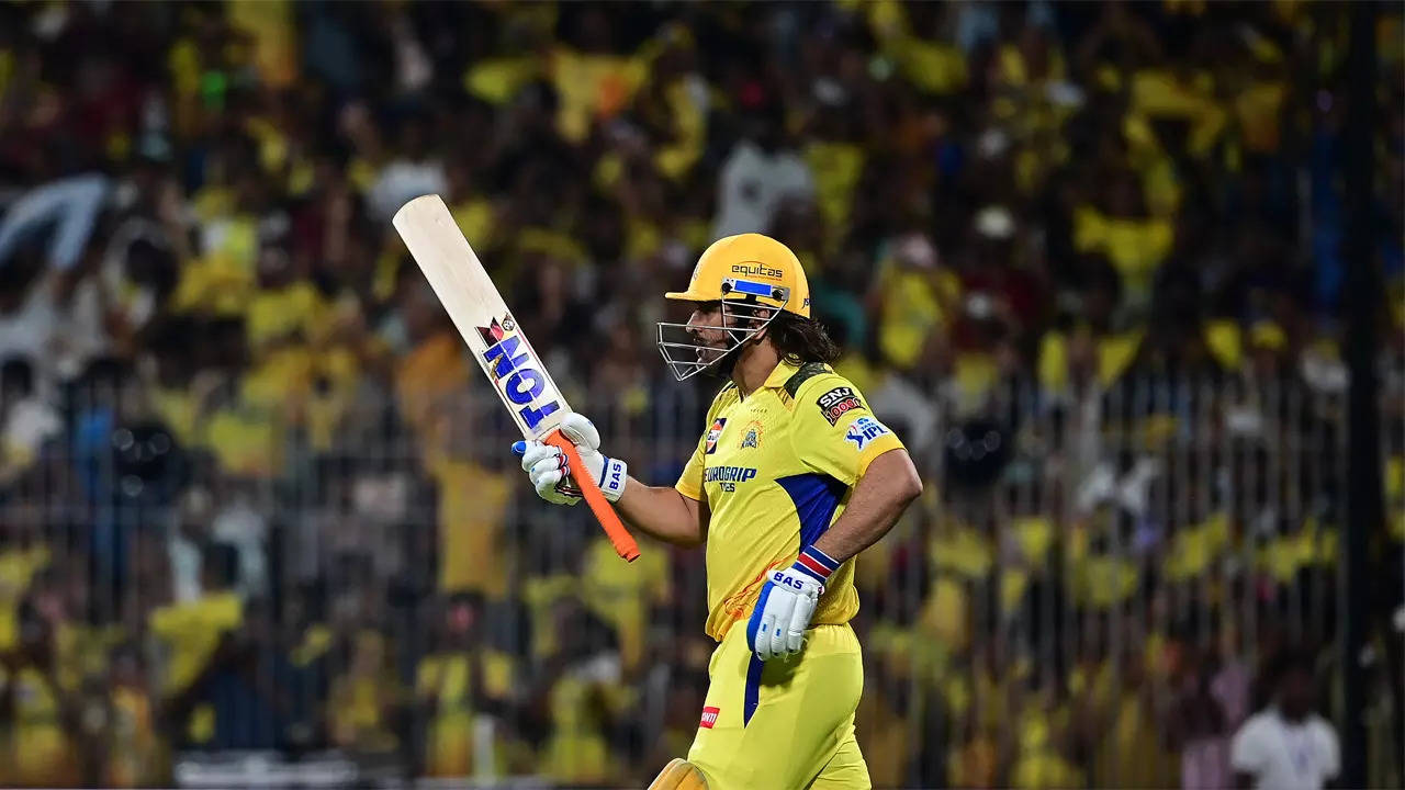 Dhoni's Popularity Soars in IPL 2024, Generates Loudest Crowd Cheers