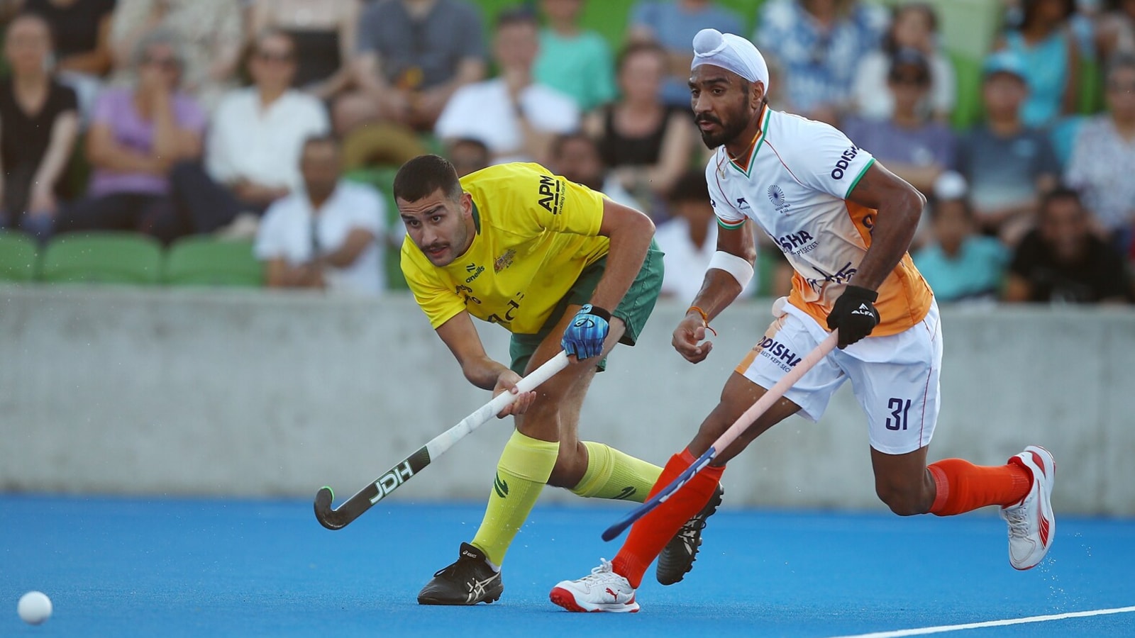 India Loses Closely-Fought Hockey Match to Australia in Perth - God of ...