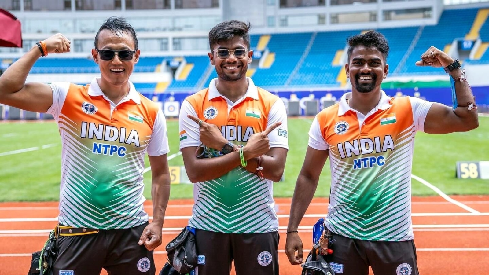 Indian Men's Archery Team Stuns Korea to Win World Cup Gold God of Sports