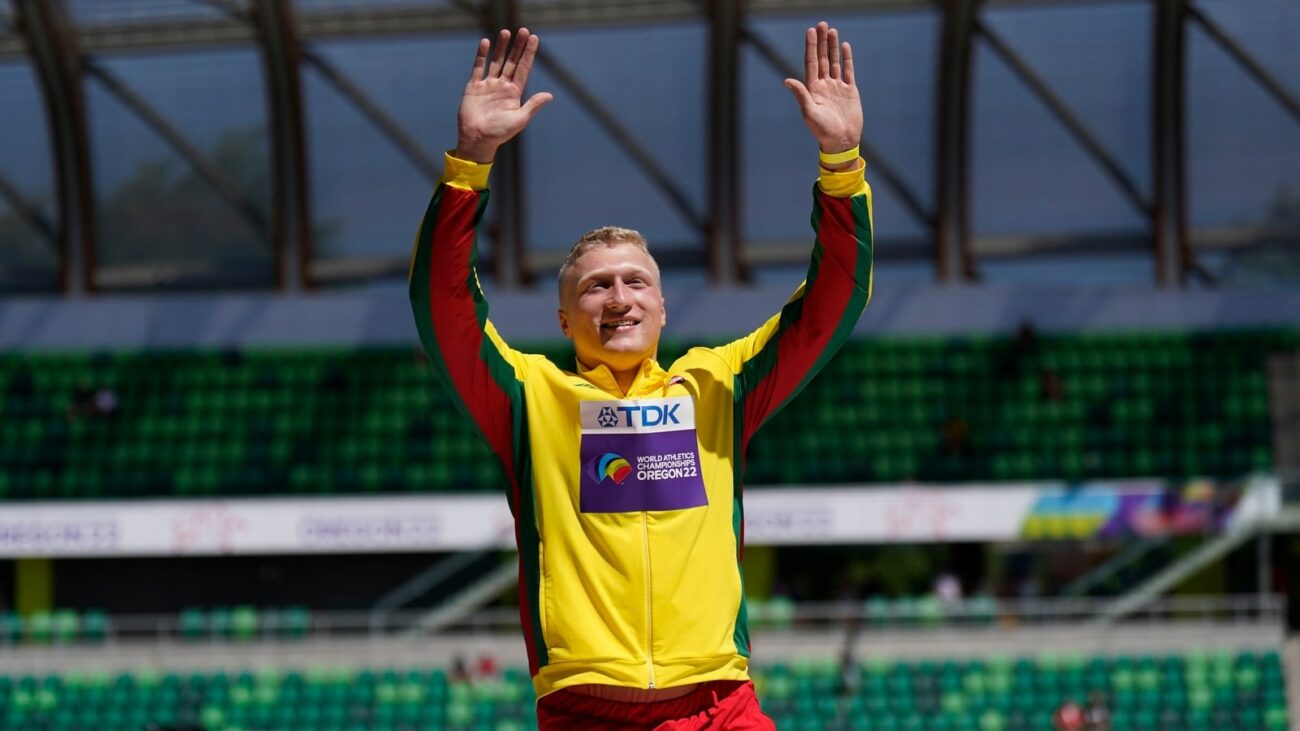 Lithuanian Discus Thrower Shatters 38-Year-Old World Record
