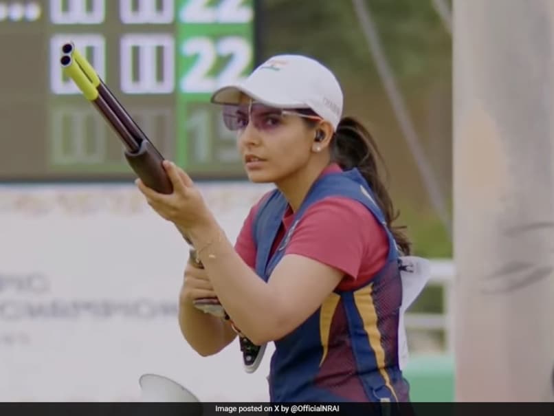 Maheshwari Chauhan Secures India's 21st Paris Olympics Quota in Women's Skeet