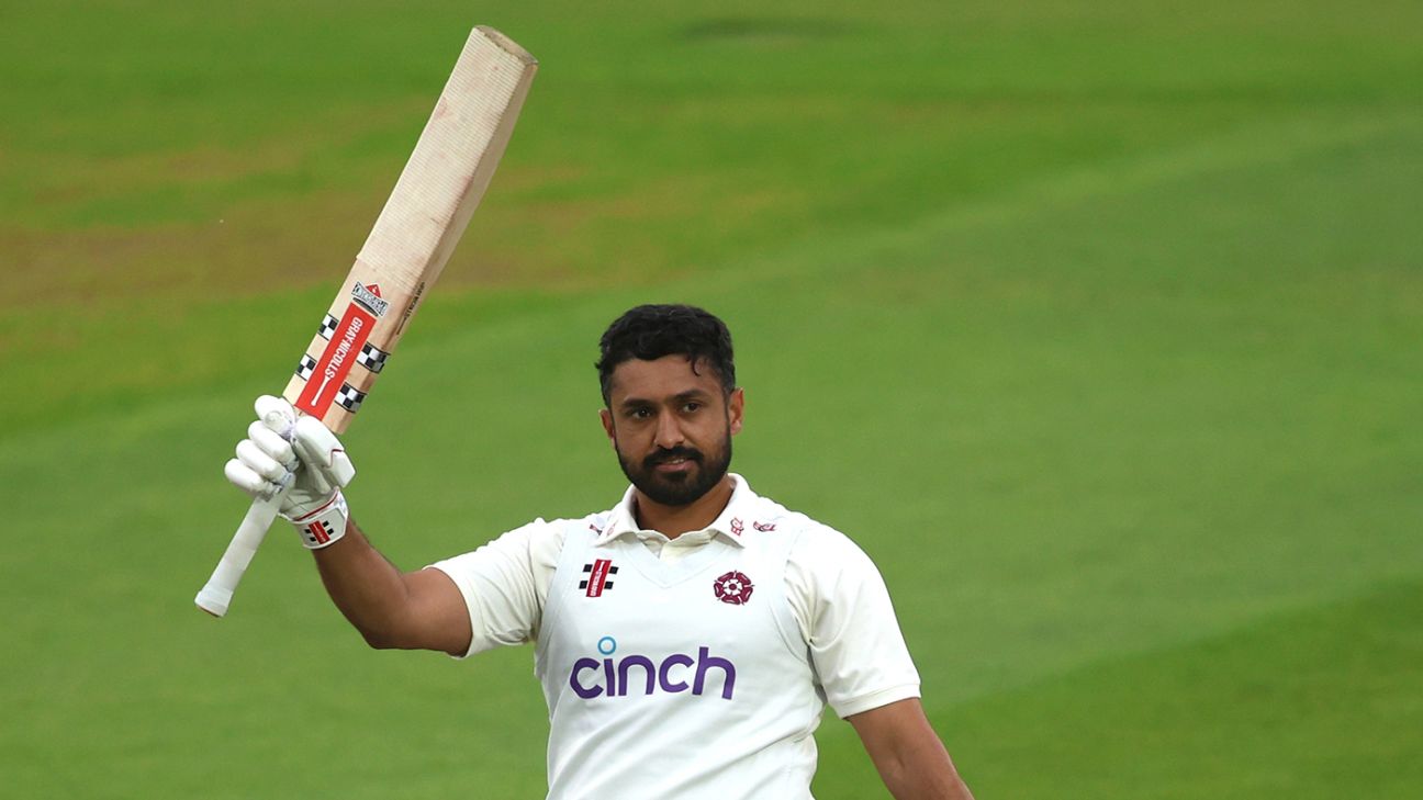 Nair's Double Ton Powers Northamptonshire to Commanding Position