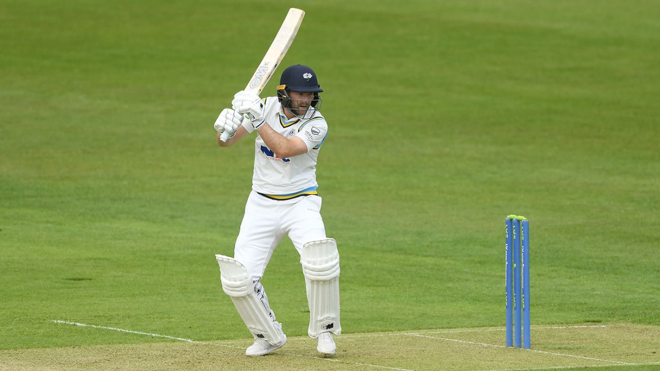 Yorkshire Dominate Derbyshire on Day One of Vitality County Championship Clash