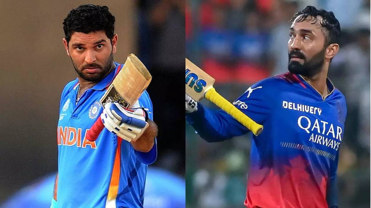 Yuvraj Singh: Dinesh Karthik Should Only Be in India's T20 World Cup Squad if He's Guaranteed a Starting Spot