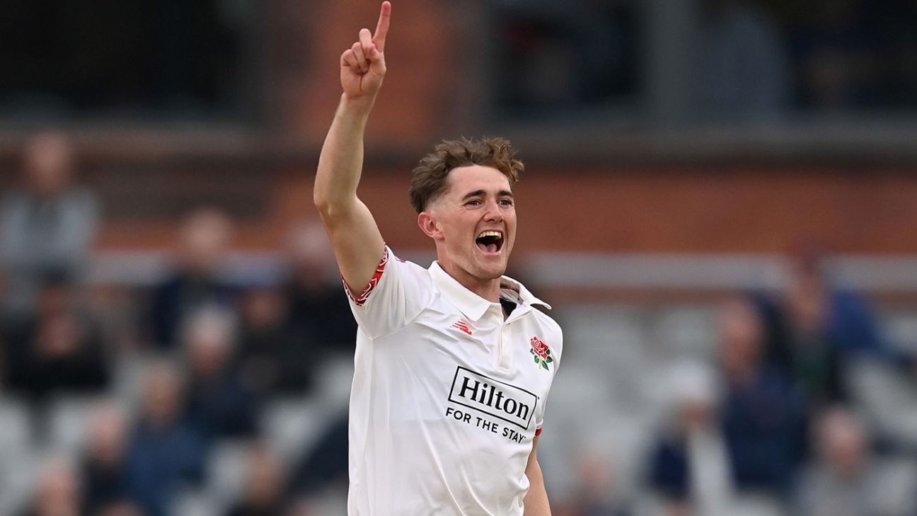 Evison's Fifty Rescues Kent from Lancashire Dominance