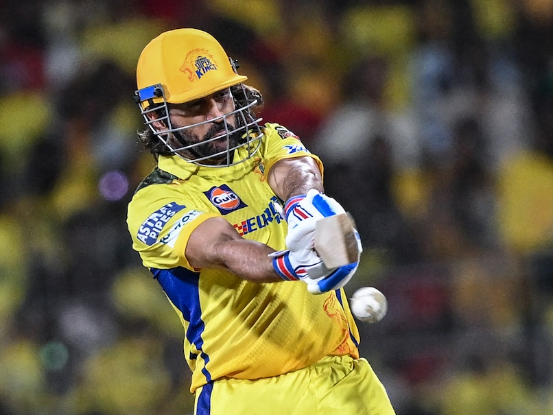 MS Dhoni's Record-Breaking Six Powers CSK to Modest Total