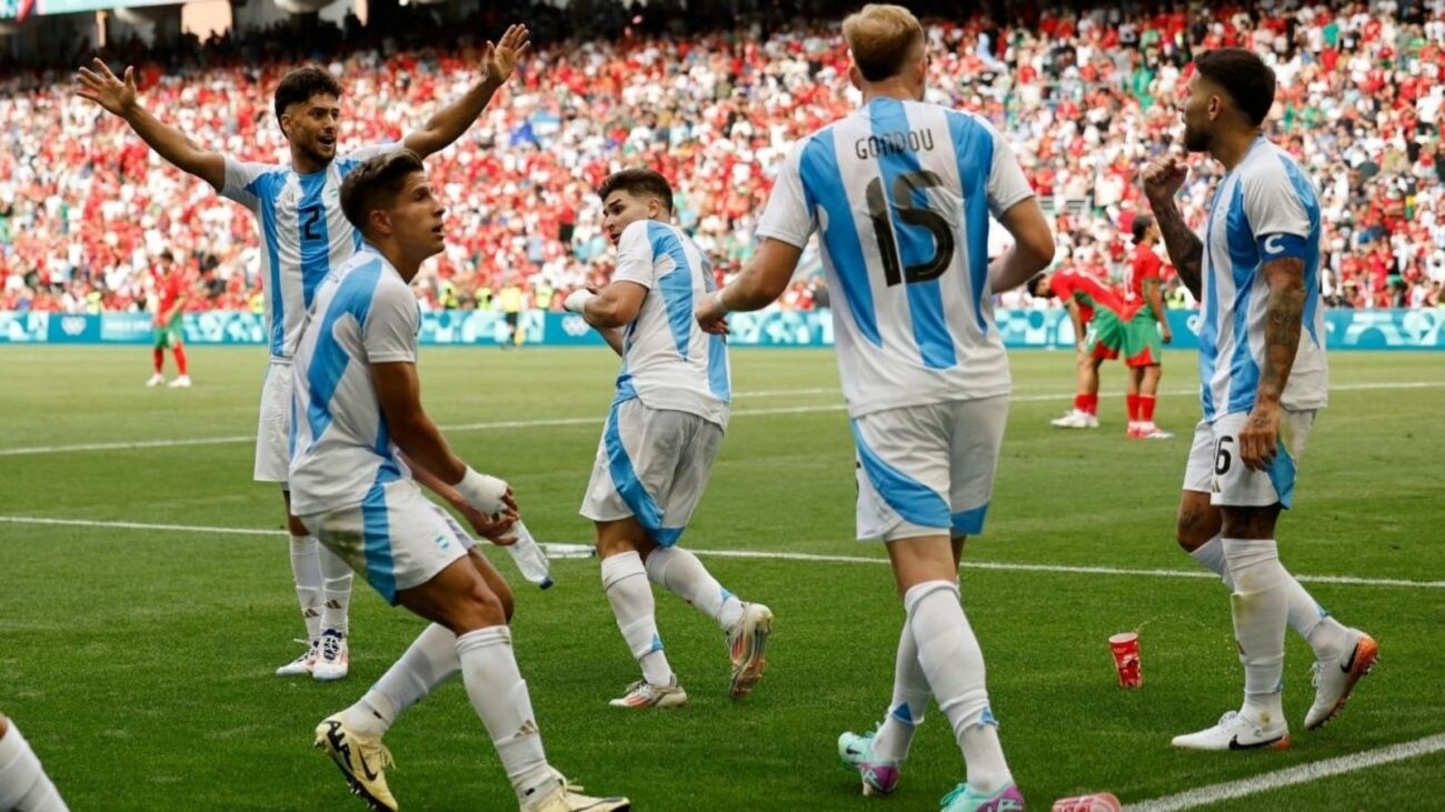 Argentina Draw 2-2 with Morocco in Olympic Football Opener
