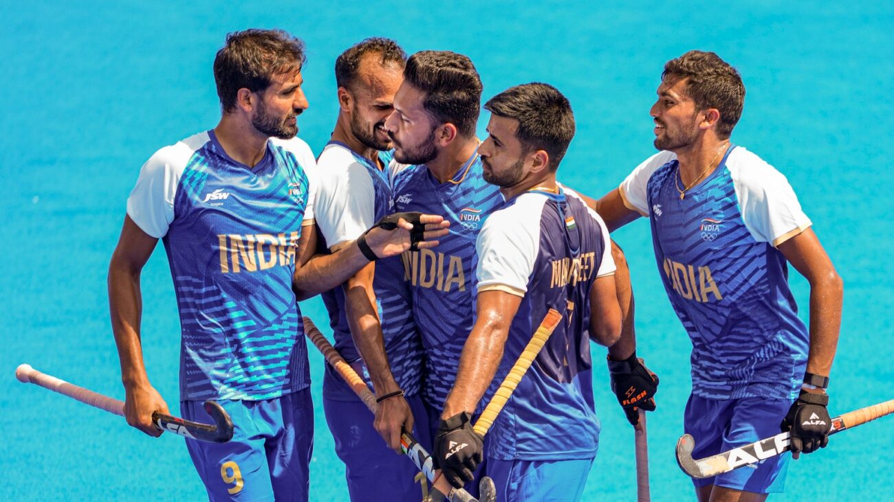 Indian Men's Hockey Team Secures Quarterfinal Berth with 2-0 Win over Ireland