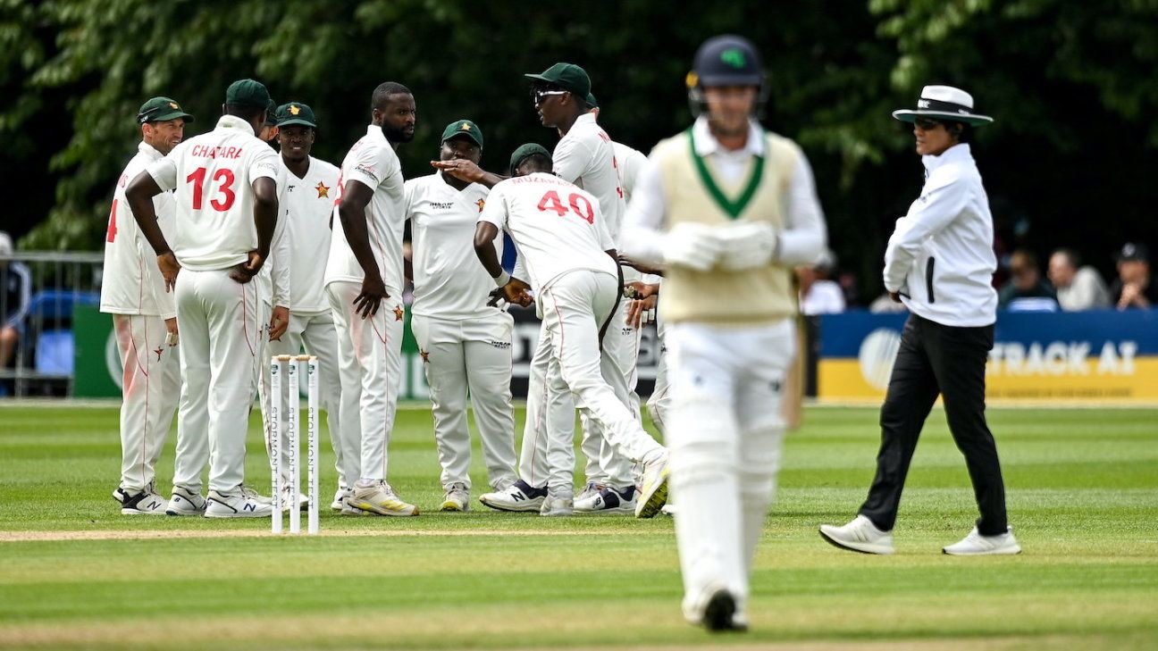 Ireland Gain 40-Run Lead in Belfast Test Despite Zimbabwe's Collapse