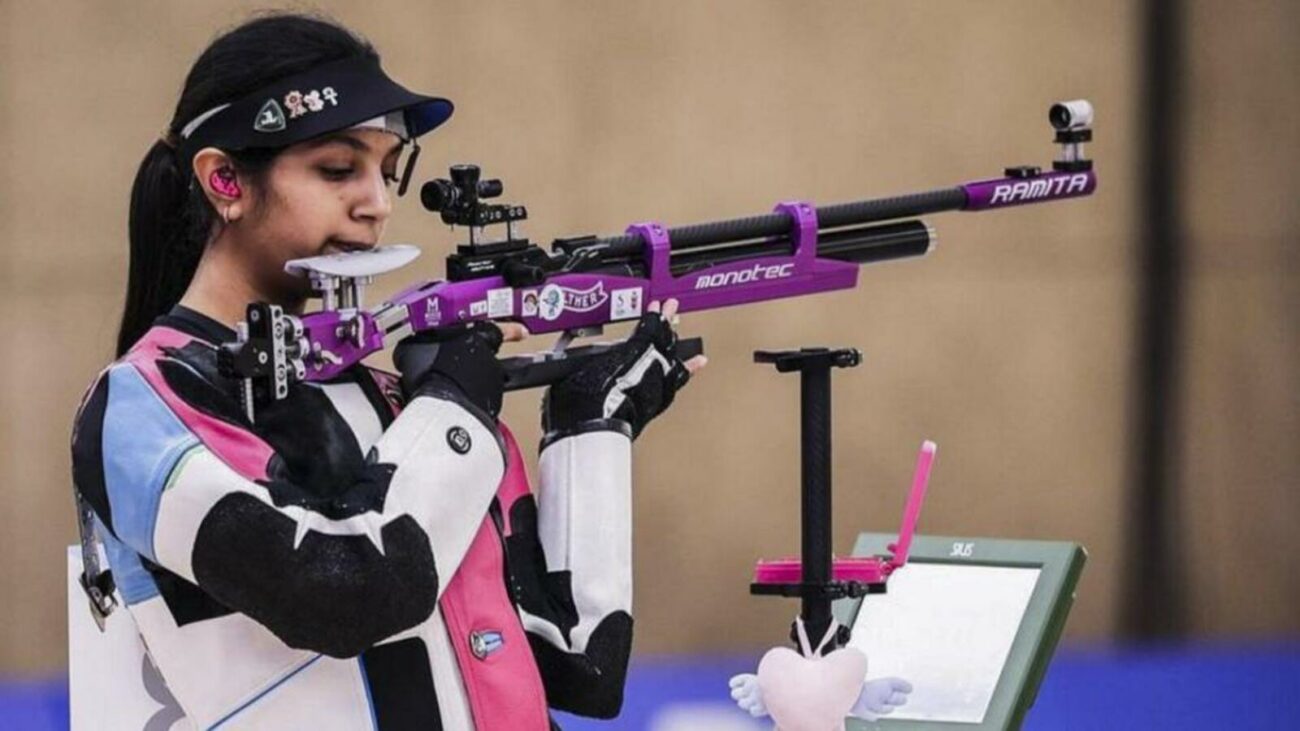 Ramita Jindal Finishes Seventh in Women's 10m Air Rifle Final at Olympics