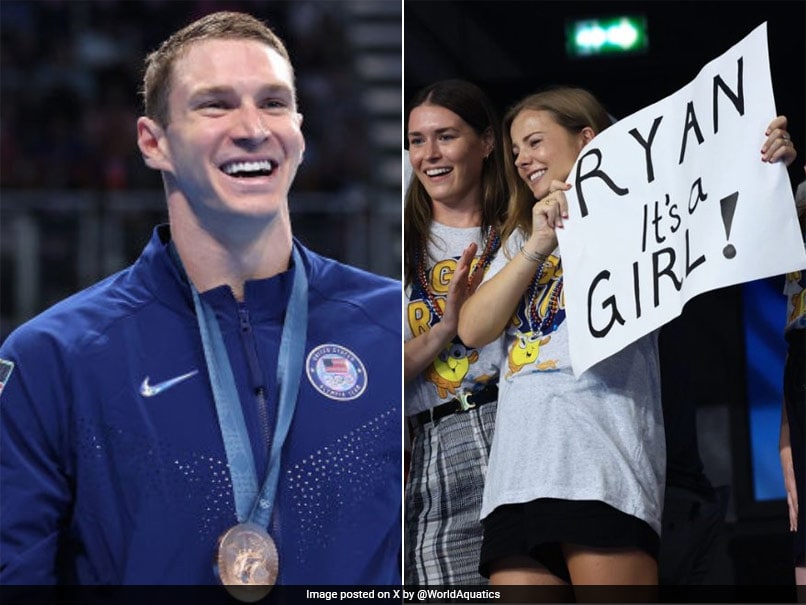 Ryan Murphy's Olympic Bronze Turns into a Gender Reveal Surprise