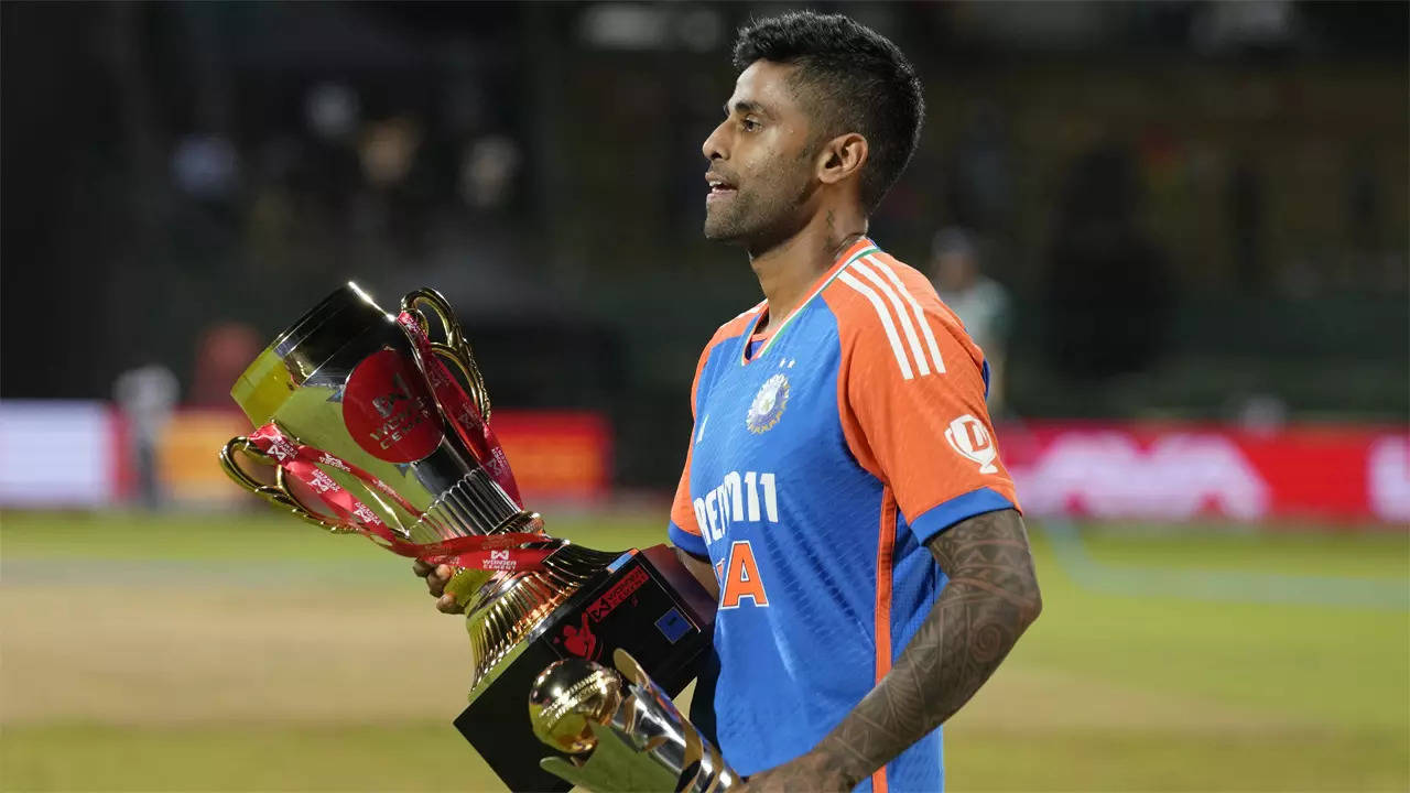 Suryakumar Yadav Joins Elite List with Fifth T20I Player of the Series Award