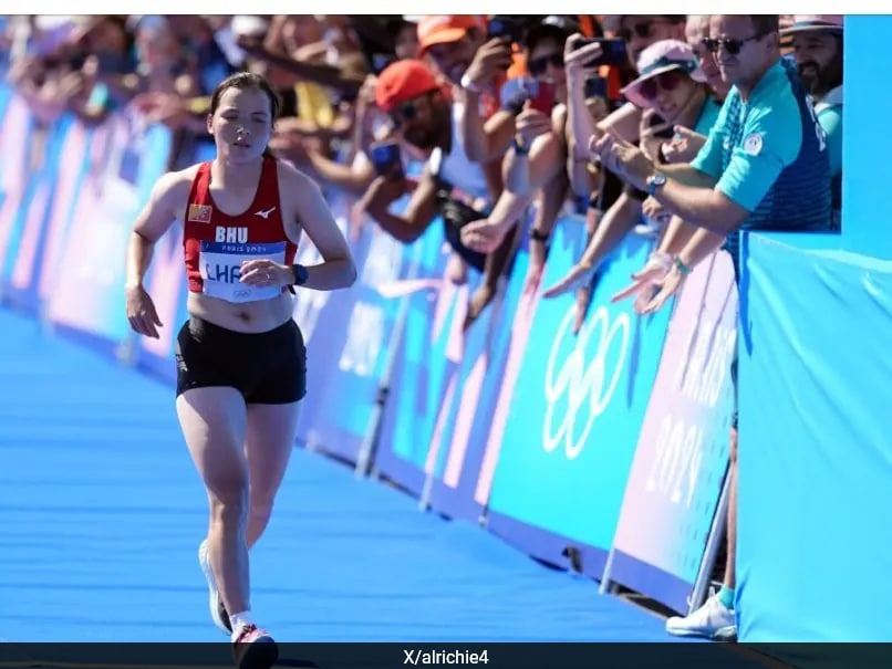 Bhutanese Marathon Runner Kinzang Lhamo Captivates Paris Crowd with Unwavering Spirit