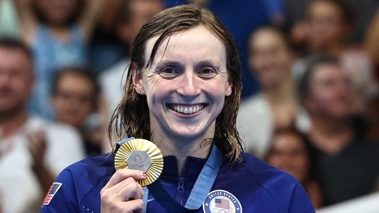 Katie Ledecky Secures Second Olympic Gold in 1,500-Meter Freestyle, Ties Olympic Medal Record