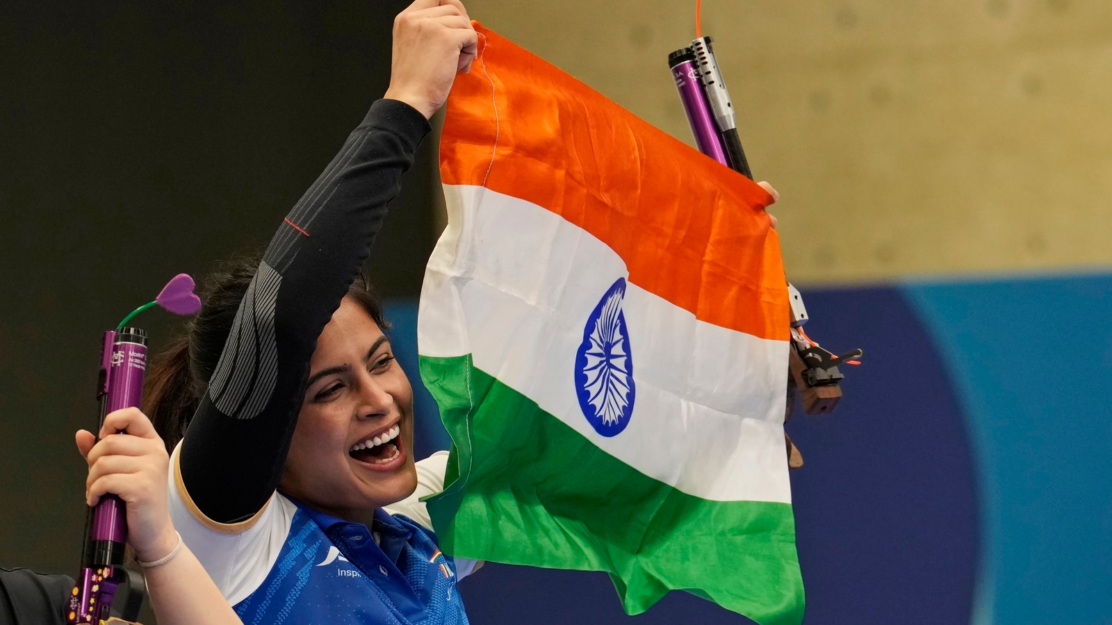 Manu Bhaker to Carry India's Flag at Paris Olympics 2024 Closing