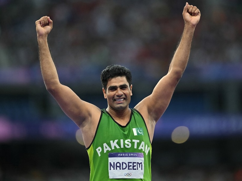 Pakistani Javelin Thrower Arshad Nadeem Shatters Olympic Record, Claims Gold