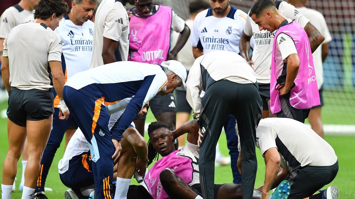 Real Madrid's Camavinga to Miss Season Start with Knee Injury