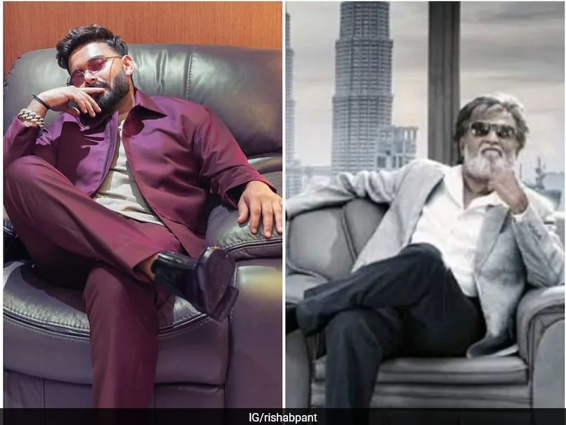 Rishabh Pant Channels Rajinikanth, Recreates Iconic 'Kabali' Pose