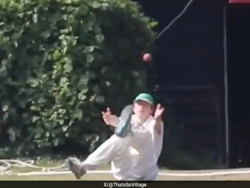 Sanderstead's Stuey Elleray Drops the Catch of the Century