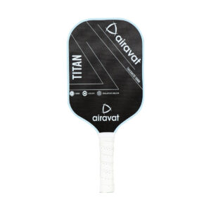 Airavat Titan 3K Carbon Pickleball Paddle (White)