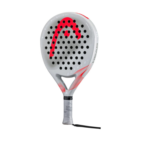 HEAD Zephyr UL 2023 Padel Racquet (Grey/Red)